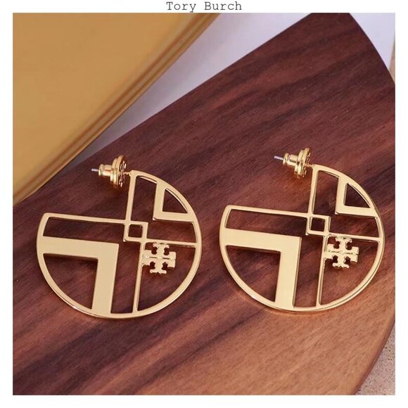 Tory Burch gold earrings - Picture 5 of 6